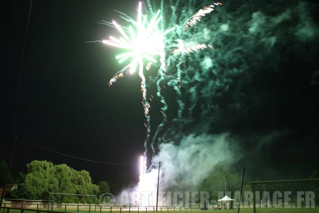 feu d'artifice de mariage en val d'oise 95