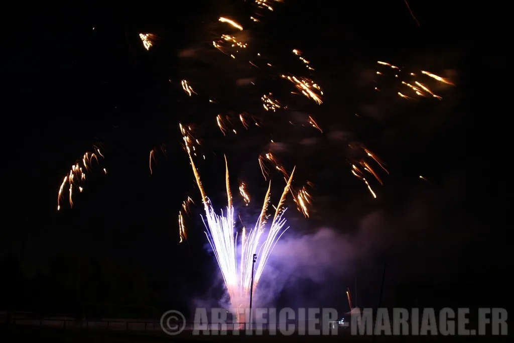 feu d'artifice en somme 80 pour mariage